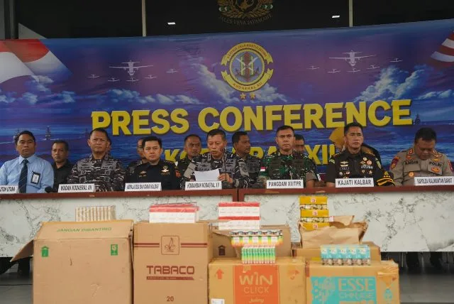 Pangdam XII/Tpr Apresiasi Pengungkapan Jutaan Batang Rokok Ilegal oleh Kodaeral XII