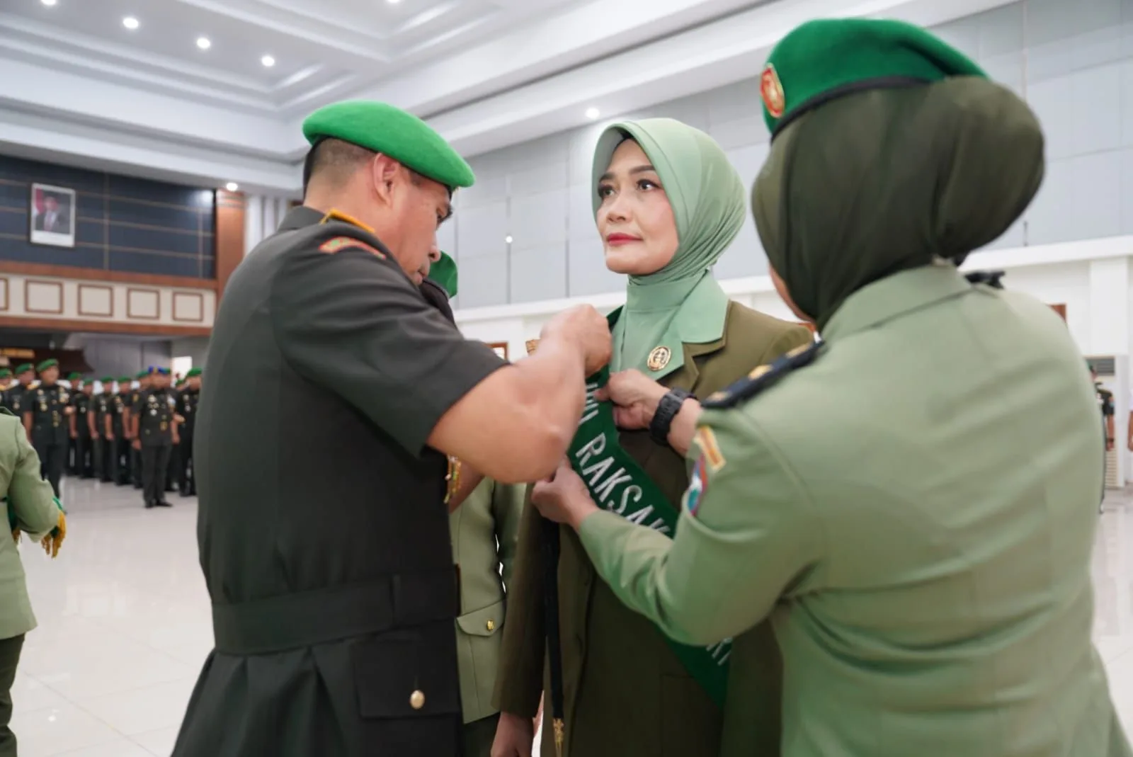 Pangdam XII/Tpr Kukuhkan Ny. Uya Novi Rubadi sebagai Ibu Raksakarini Sri Sena