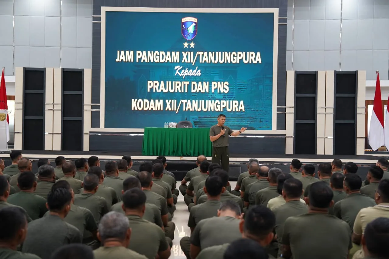 Pangdam XII/Tpr Tekankan Disiplin Prajurit: Jangan Tabrak Rambu Peraturan!