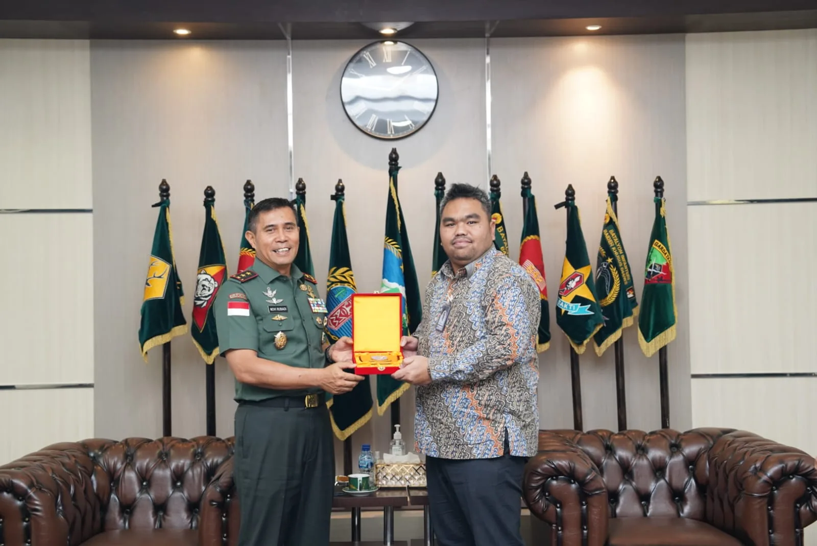 Pangdam XII/Tpr Terima Audiensi Bank Mandiri Kalbar