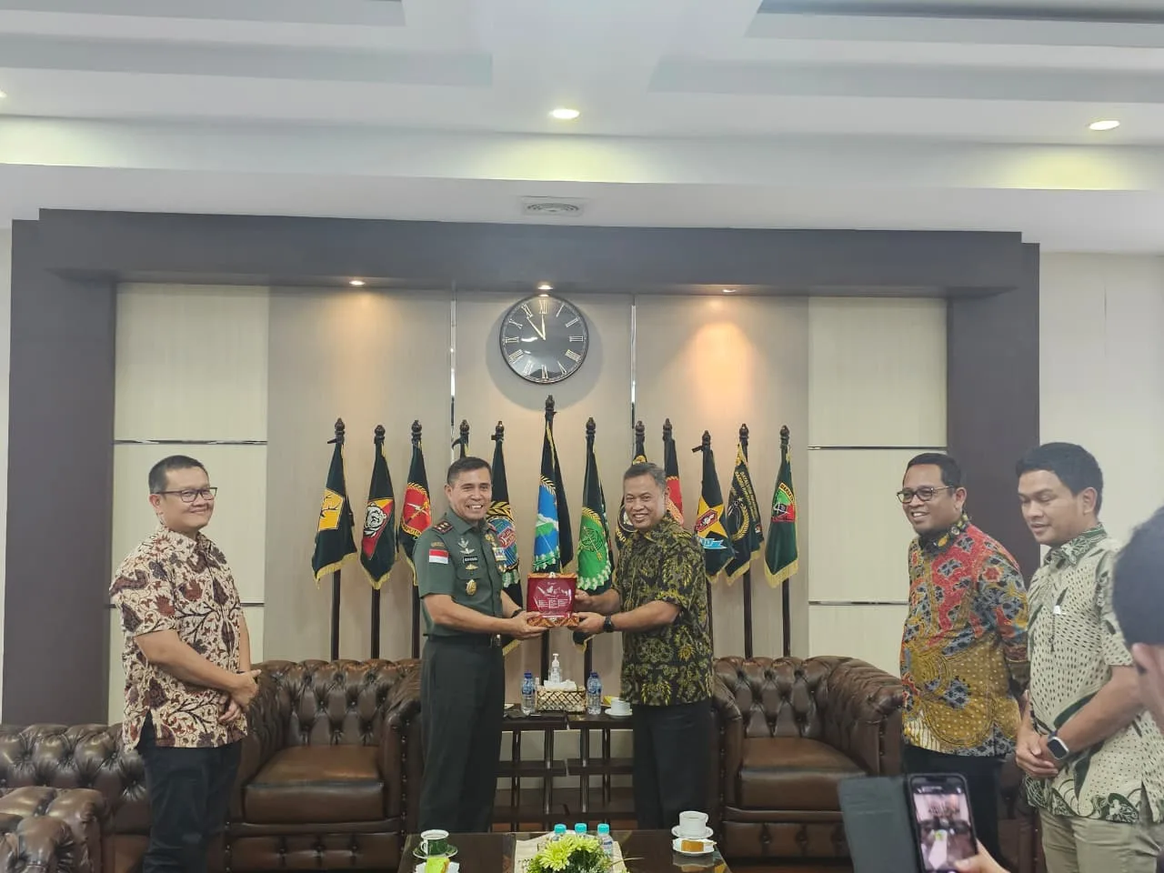 Pangdam XII/Tpr Terima Audiensi Jajaran Direksi PT Antam