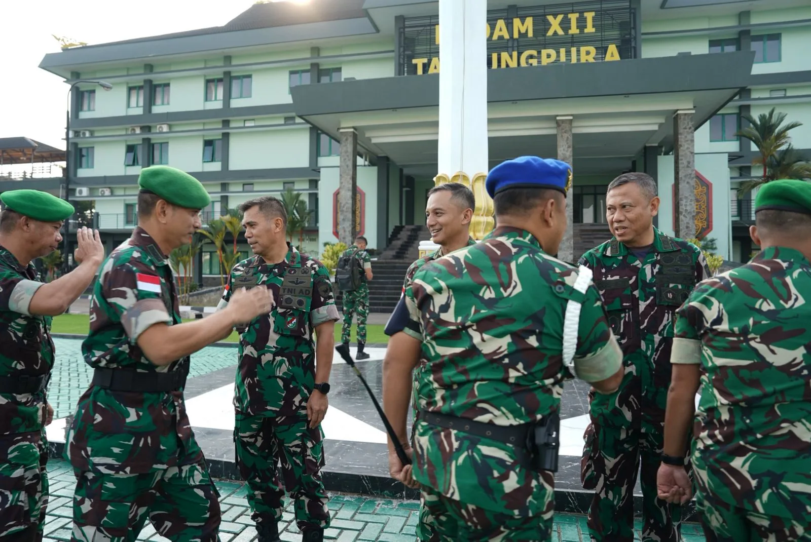 Pererat Silaturahmi Usai Lebaran, Pangdam XII/Tpr Halal Bihalal Bersama Prajurit dan PNS