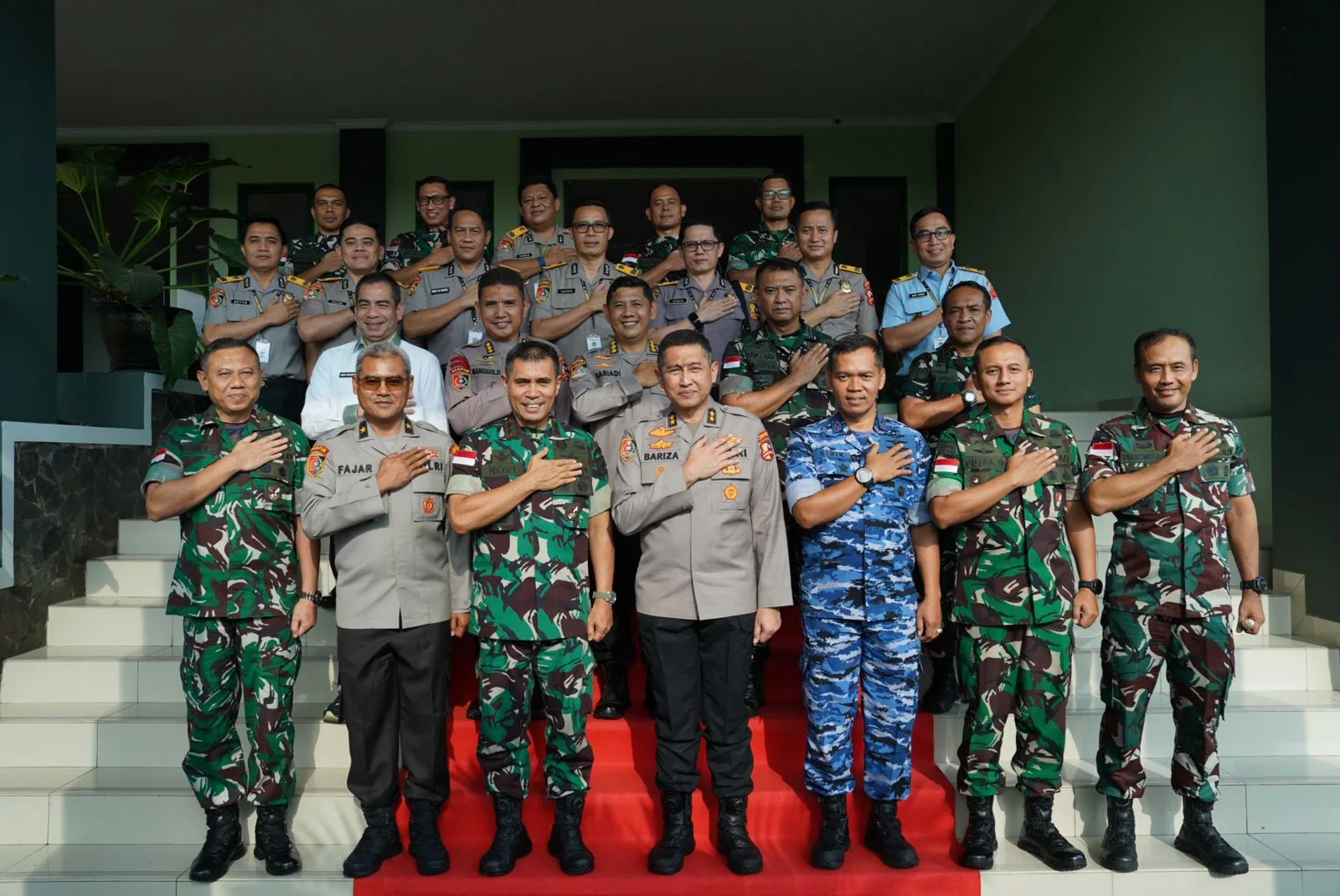 Perkuat Sinergitas, Pangdam XII/Tpr Terima Kunjungan PKDN Sespimti Polri Dikreg ke-35