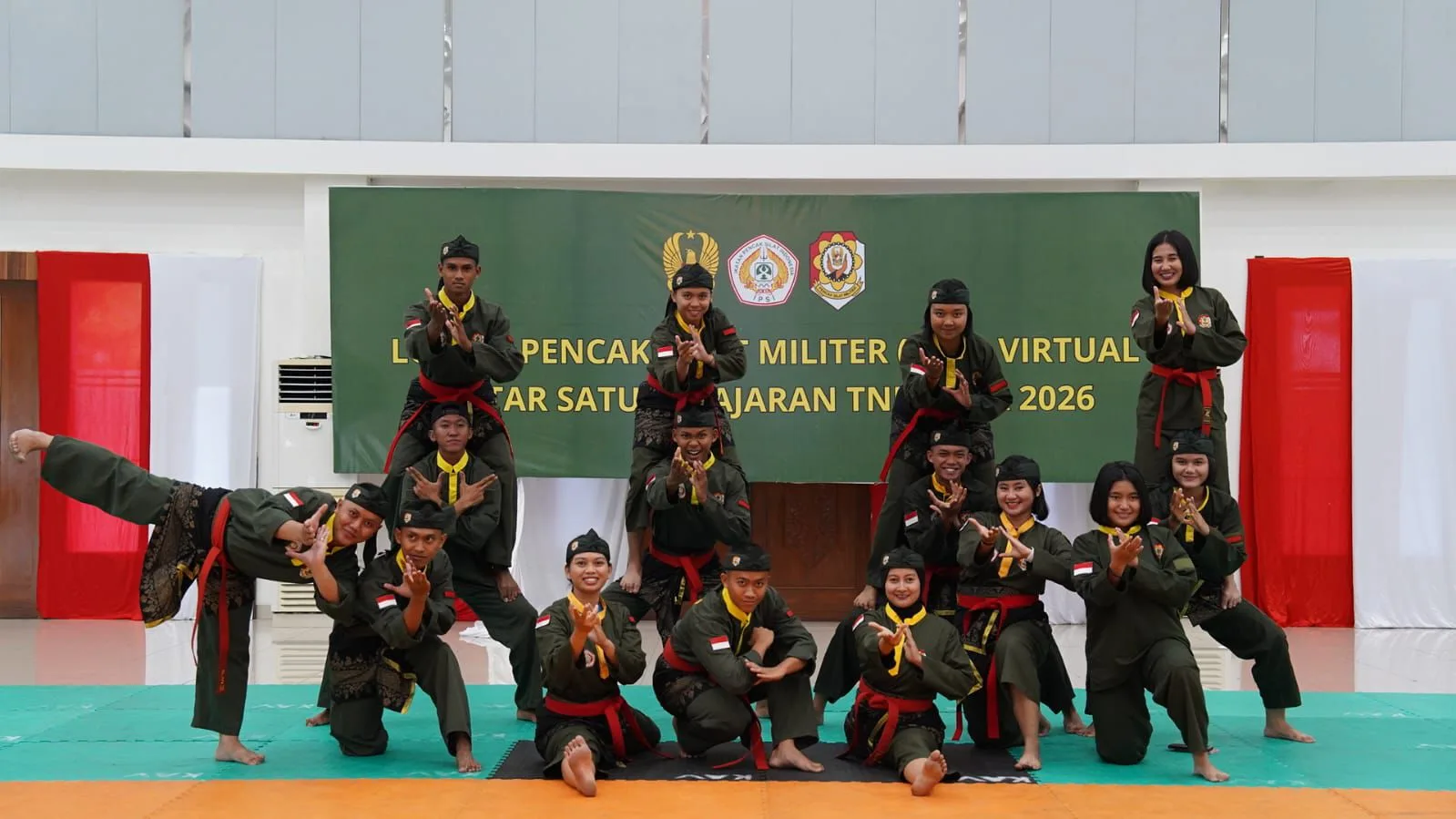 Sabet Tiga Podium, Kodam XII/Tpr Torehkan Prestasi di Ajang Pencak Silat Militer Virtual TNI AD