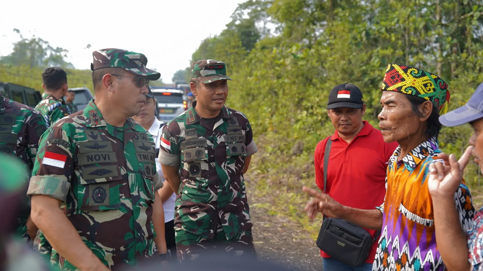 Sambangi Warga Subah, Pangdam XII/Tpr Pastikan Pembangunan Yonif TP Tahap V Dorong Kemajuan Daerah