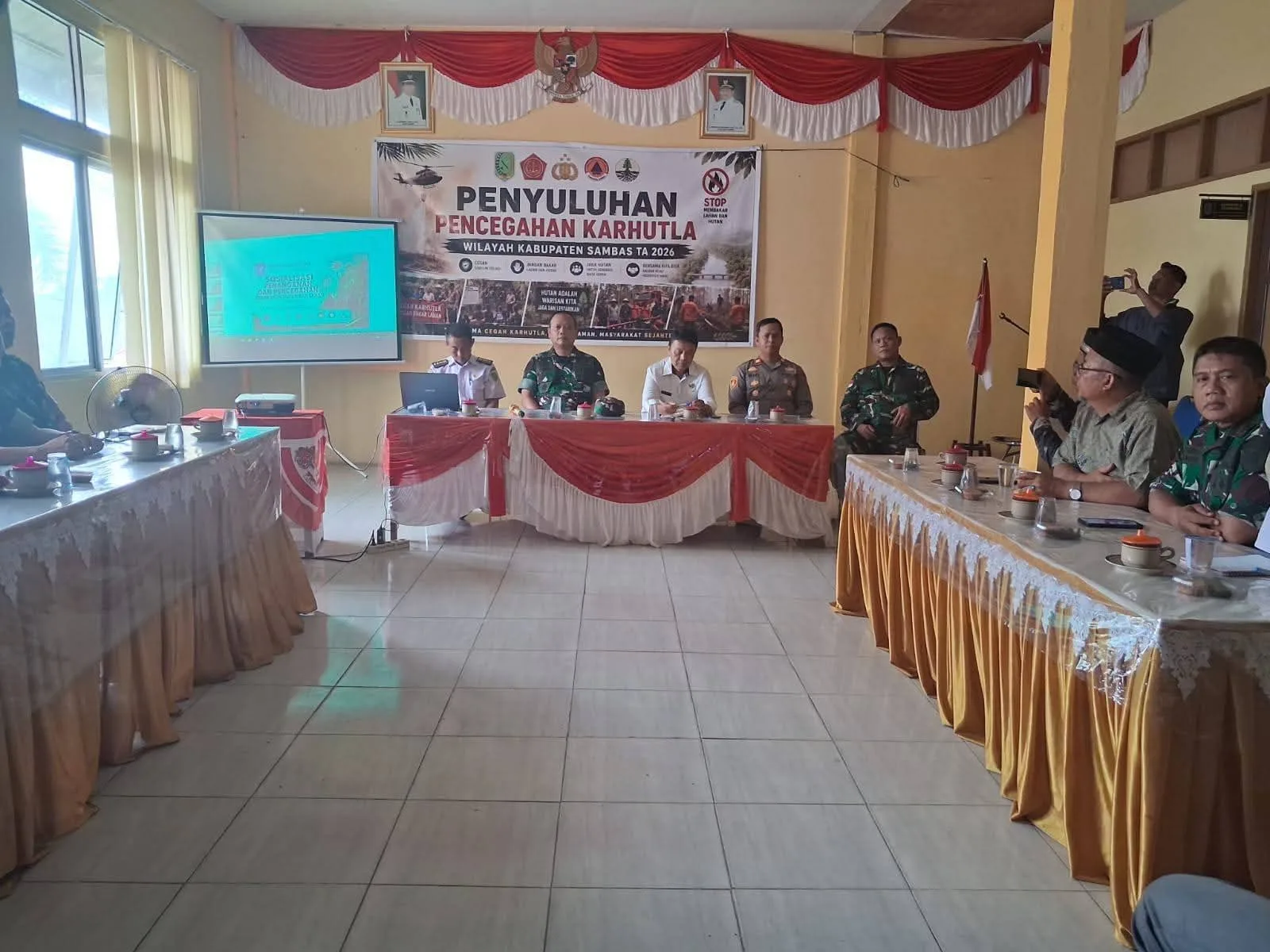 Tim Sosialisasi Satgas Karhutla Ajak Warga Sambas Bersatu Cegah Kebakaran Hutan dan Lahan