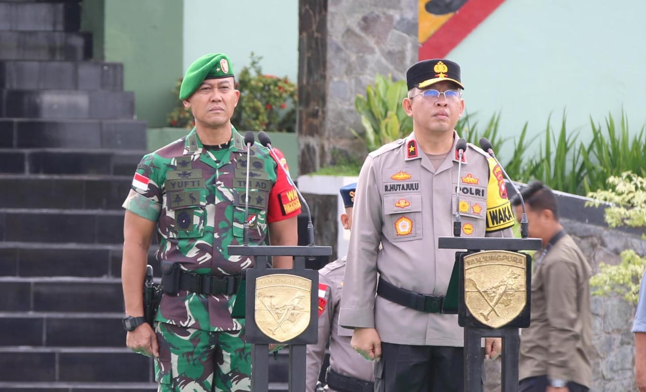 Kasdam XII/Tpr Pimpin Apel Gelar Pasukan PAM VVIP RI-1