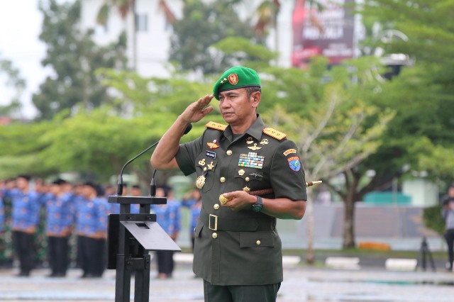 Pangdam XII/Tpr Pimpin Upacara Peringatan Hari Juang TNI AD
