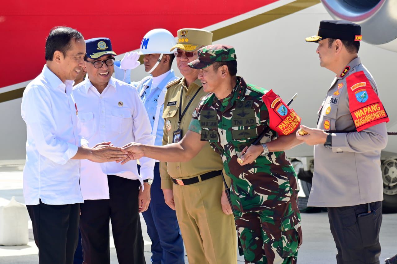 Dua Hari Kunjungan Presiden di Kalbar Berlangsung Aman, Pangdam XII/Tpr Pimpin Langsung Pengamanan VVIP