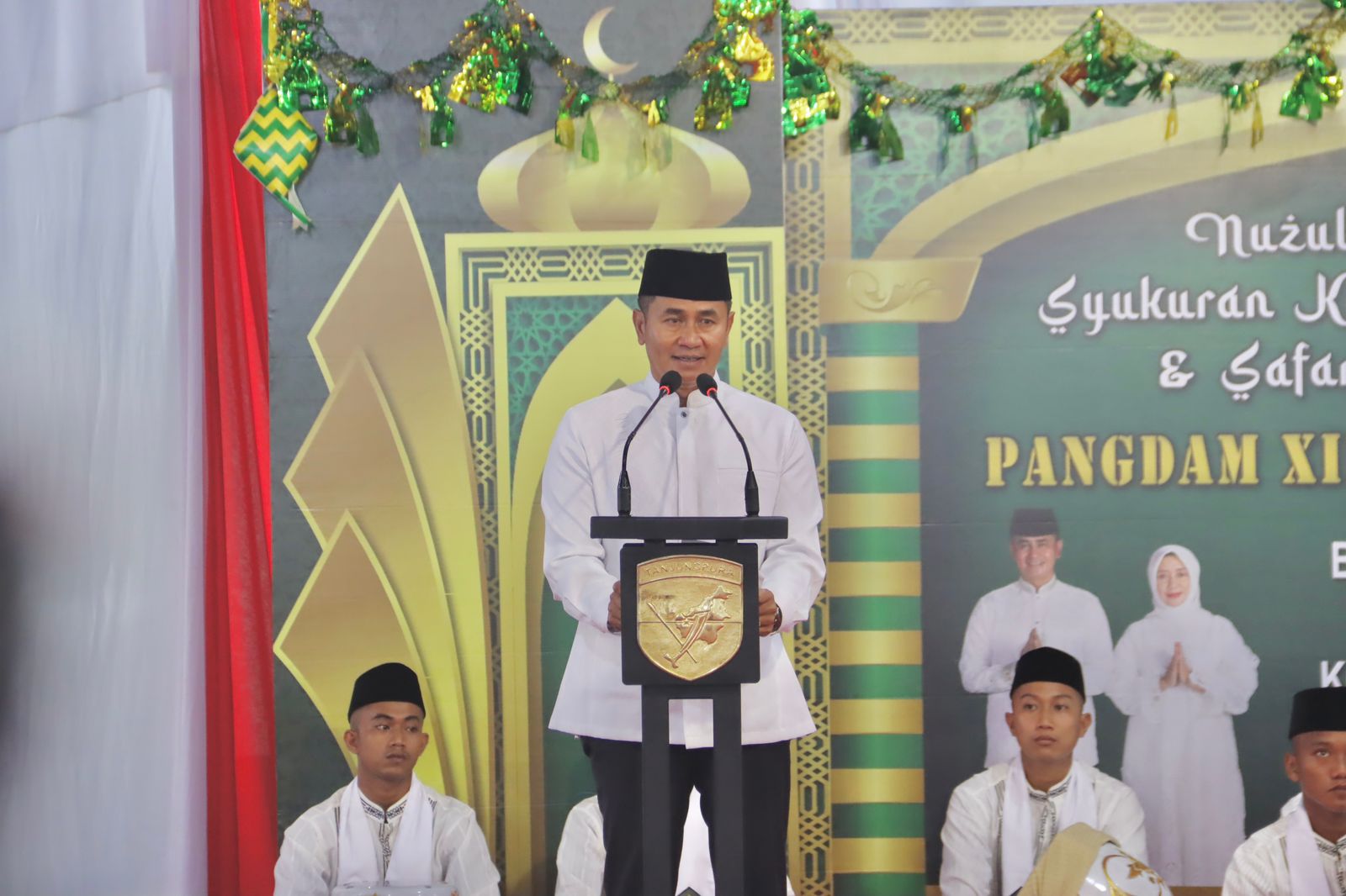 Pangdam Tanjungpura Peringati Nuzulul Quran dan Syukuran Kenaikan Pangkat Bersama Prajurit