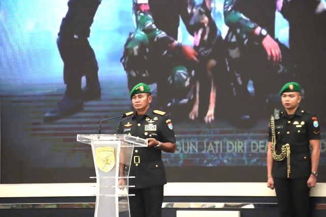 Pangdam XII/Tpr Pimpin Sertijab Aster Kasdam dan Kainfolahtadam serta Terima Laporan Korps Kenaikan Pangkat Perwira