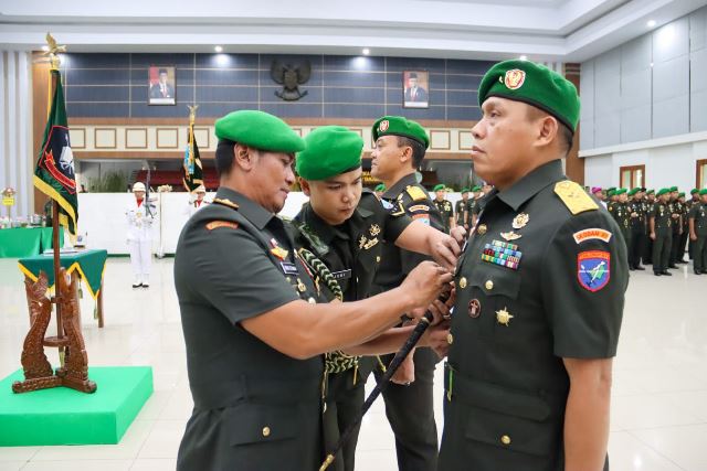Pangdam Tanjungpura Pimpin Sertijab Pati dan Pamen Kodam XII/Tpr