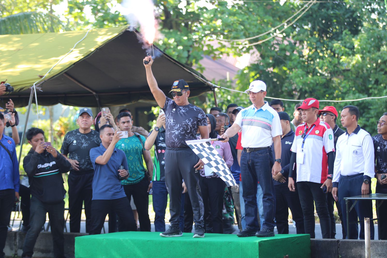 Pangdam XII/Tpr Buka Tanjungpura Dragon Boat Race 2024