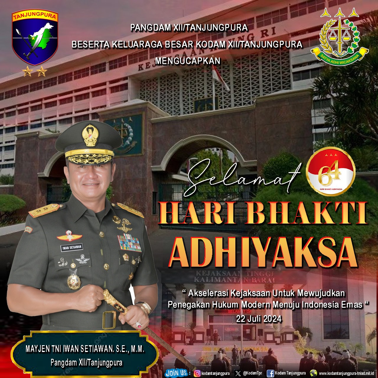 Selamat Hari Bhakti Adhiyaksa