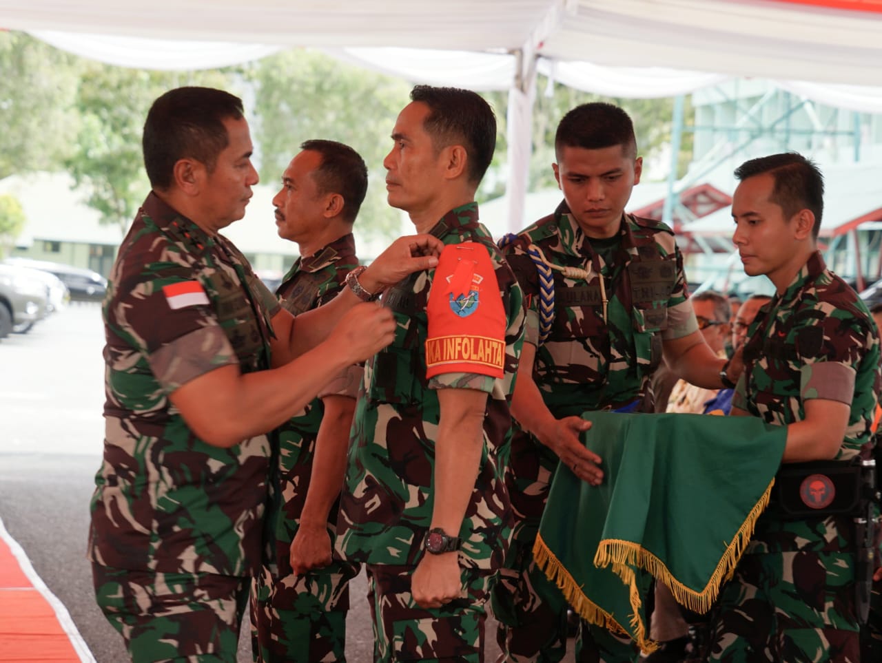 Tutup Latihan Lapangan Korem 102/Pjg, Pangdam XII/Tpr Harap Peran Serta Masyarakat Dalam Pencegahan Karhutla