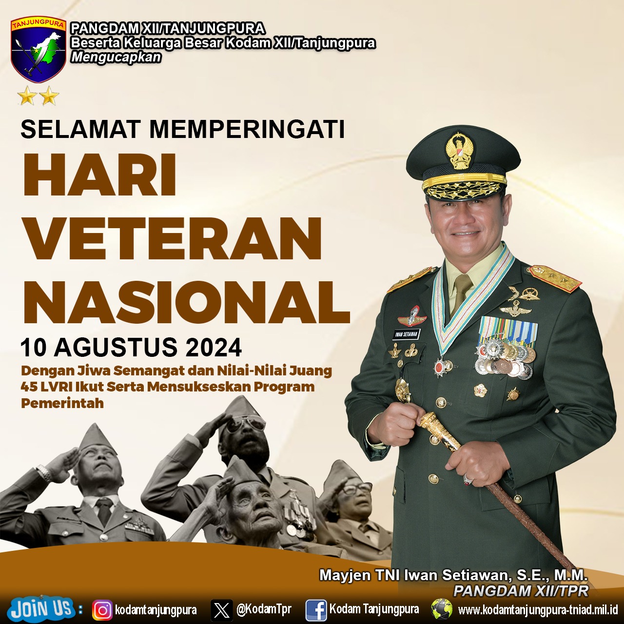 Selamat Memperingati Hari Veteran Nasional