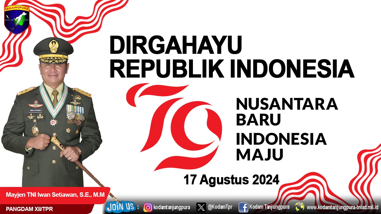 Dirgahayu Republik Indonesia.“Nusantara Baru, Indonesia Maju”