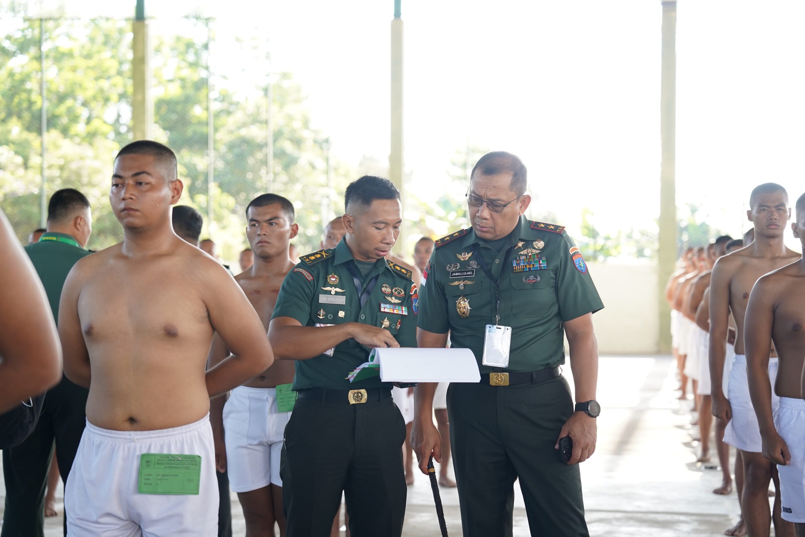 Pangdam XII/Tpr Pimpin Seleksi Ketat Calon Tamtama, Tekankan Kualitas “Ujung Tombak” TNI AD
