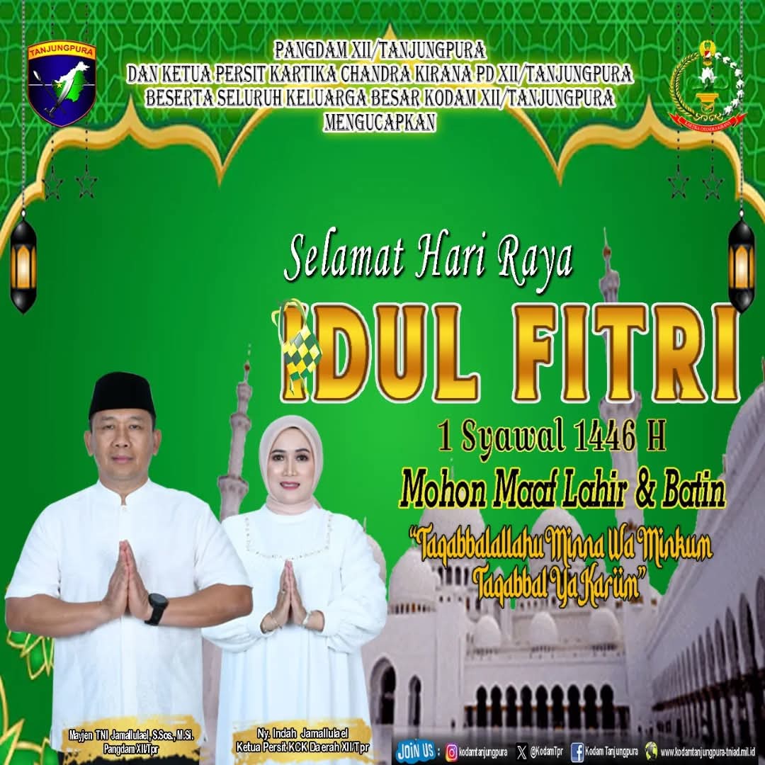 Selamat Hari Raya Idul Fitri 1Syawal 1446 H