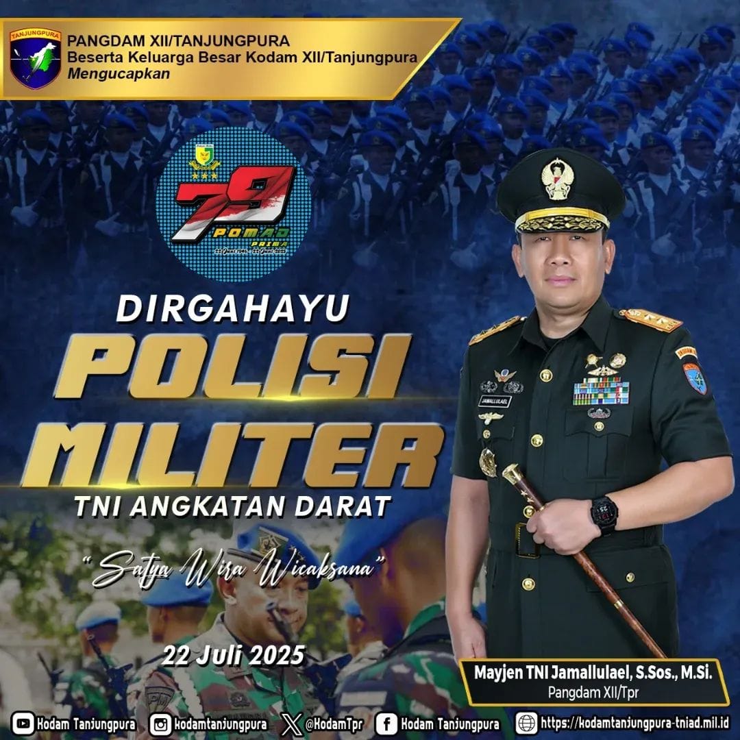 Dirgahayu Polisi Militer