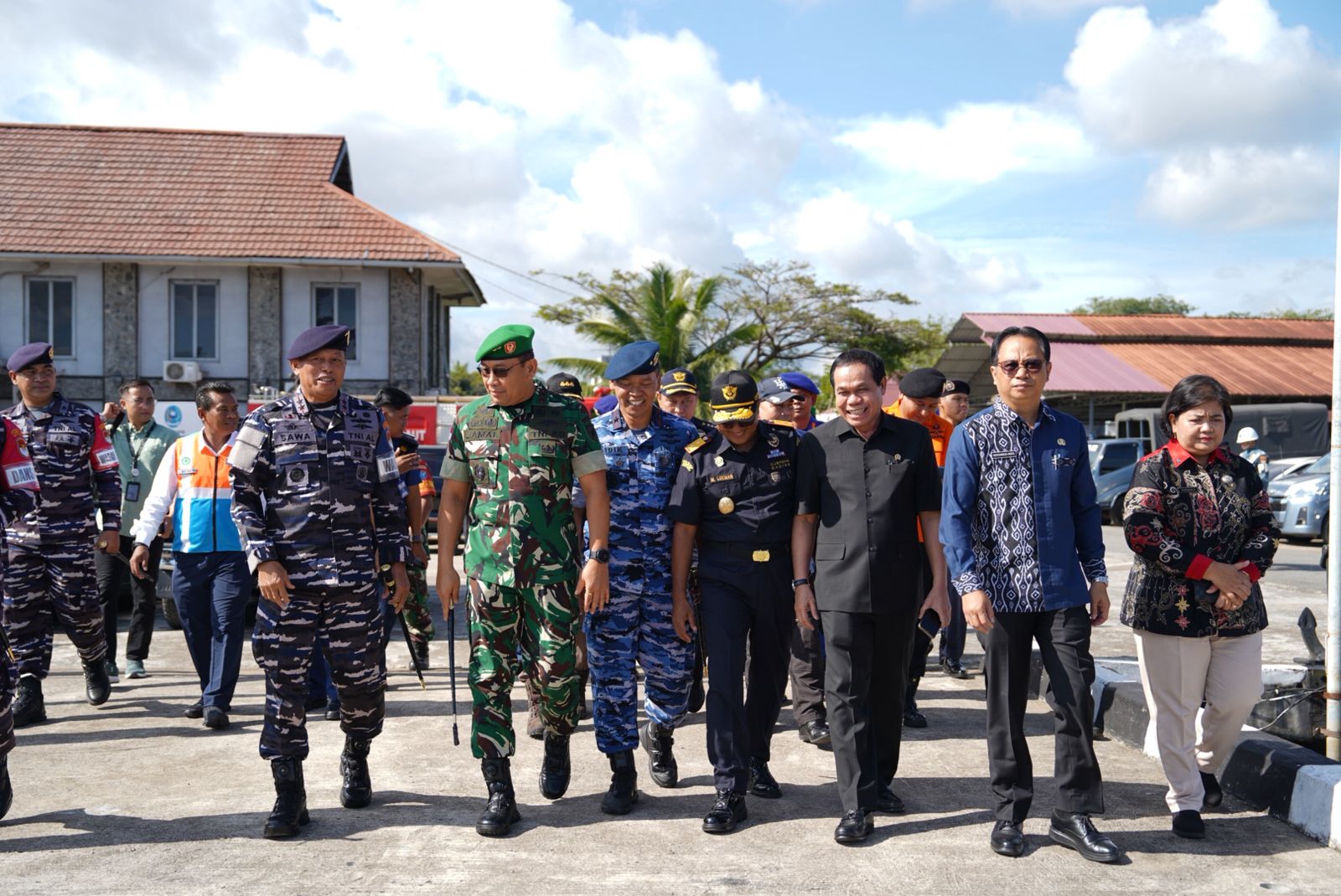 Pangdam XII/Tpr Bersama Forkopimda Kalbar Pantau Simulasi Latihan Pengamanan Objek Vital Nasional