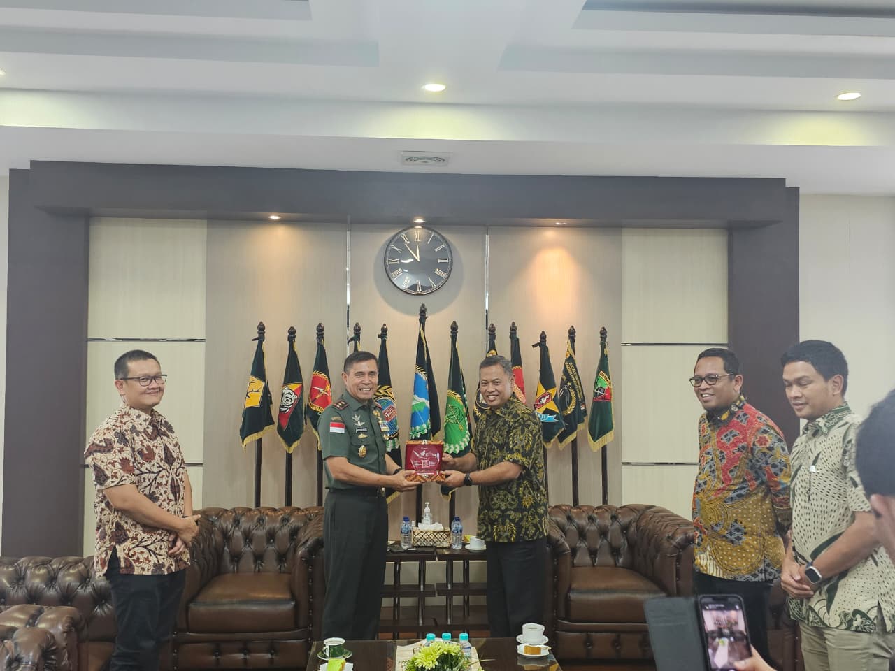 Pangdam XII/Tpr Terima Audiensi Jajaran Direksi PT Antam