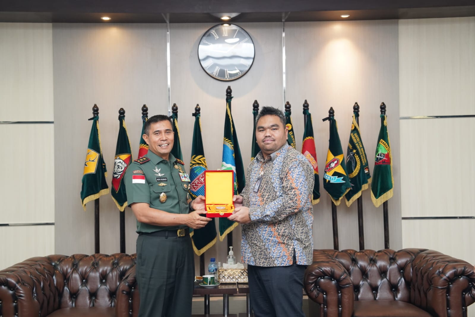 Pangdam XII/Tpr Terima Audiensi Bank Mandiri Kalbar