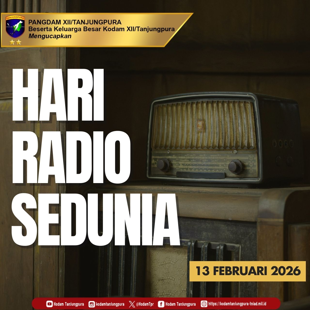 Selamat Hari Radio Sedunia