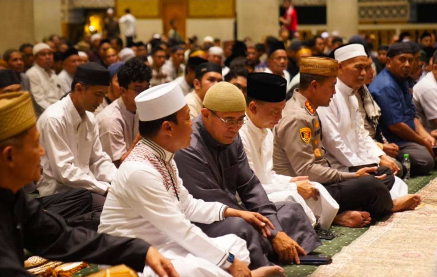 Pangdam XII/Tpr Hadiri Safari Ramadhan Bersama Ustadz Das’ad Latif di Masjid Raya Mujahidin