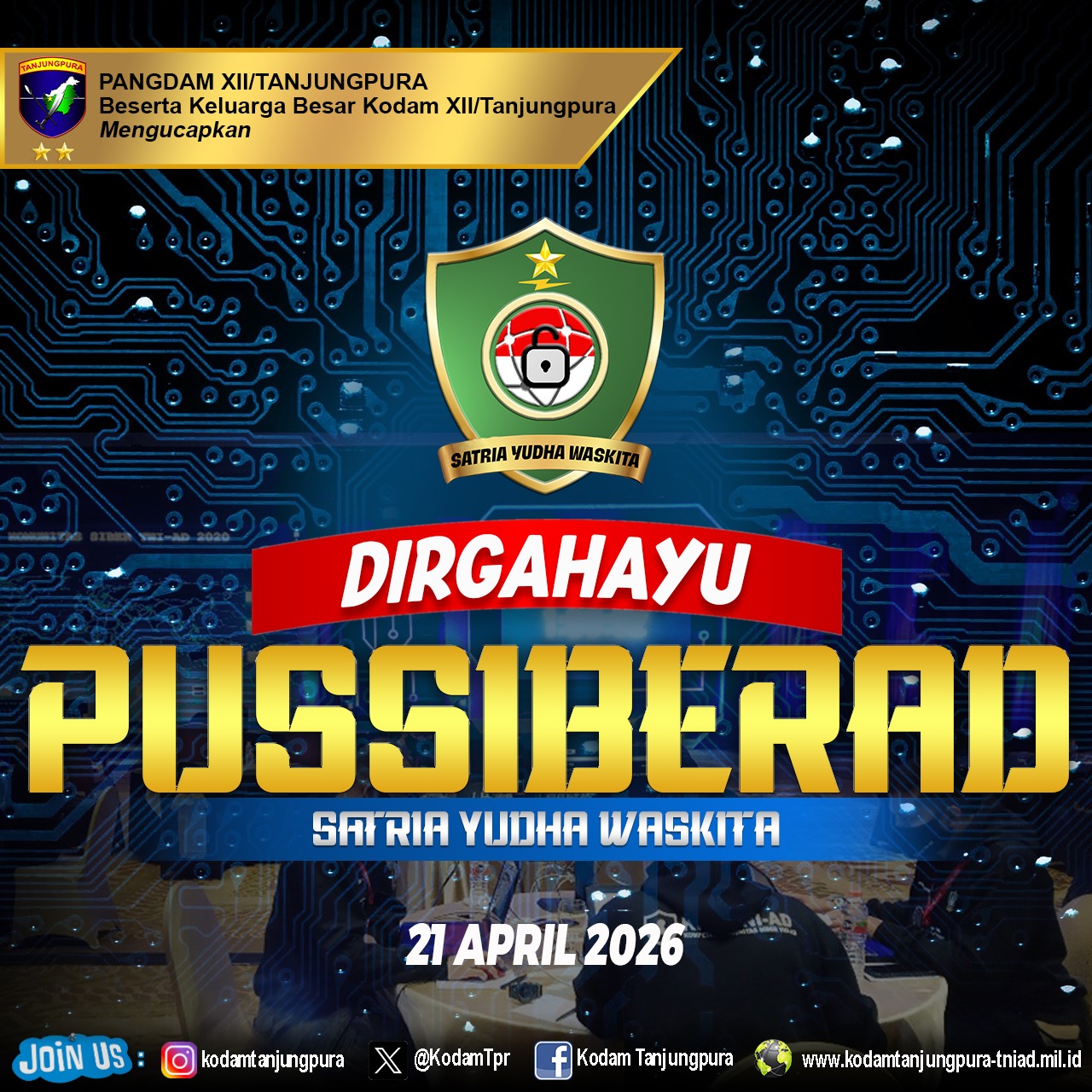 Dirgahayu PUSSIBERAD