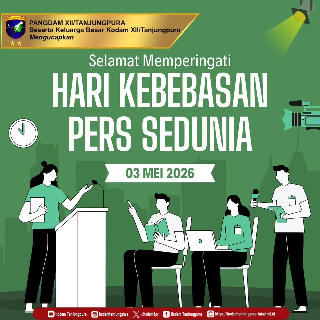 Selamat Memperingati Hari Kebebasan Pers Sedunia