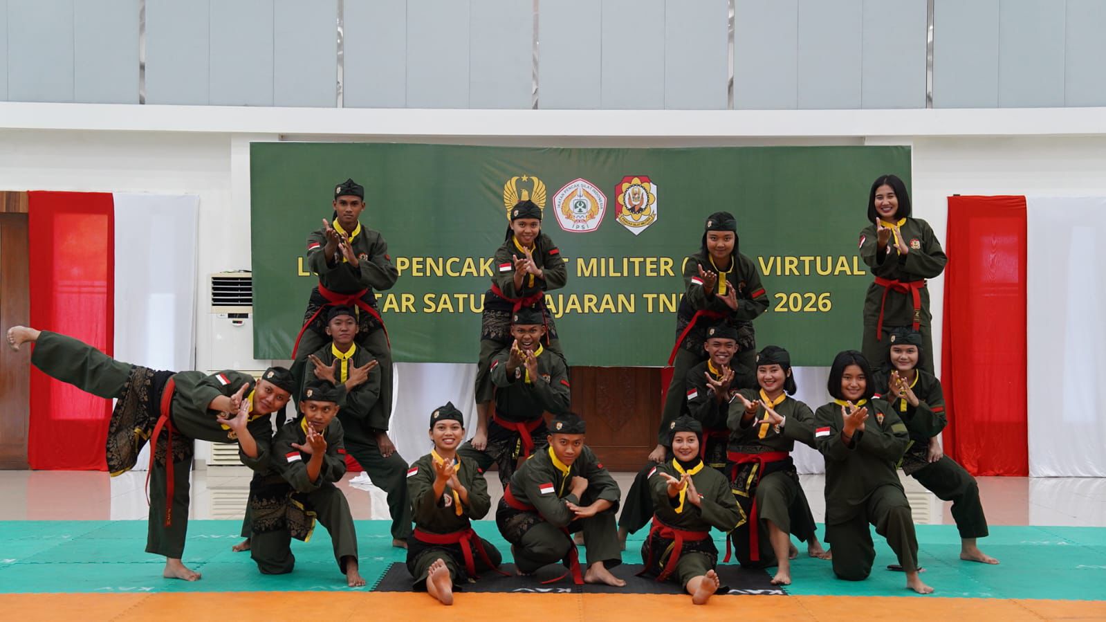 Sabet Tiga Podium, Kodam XII/Tpr Torehkan Prestasi di Ajang Pencak Silat Militer Virtual TNI AD