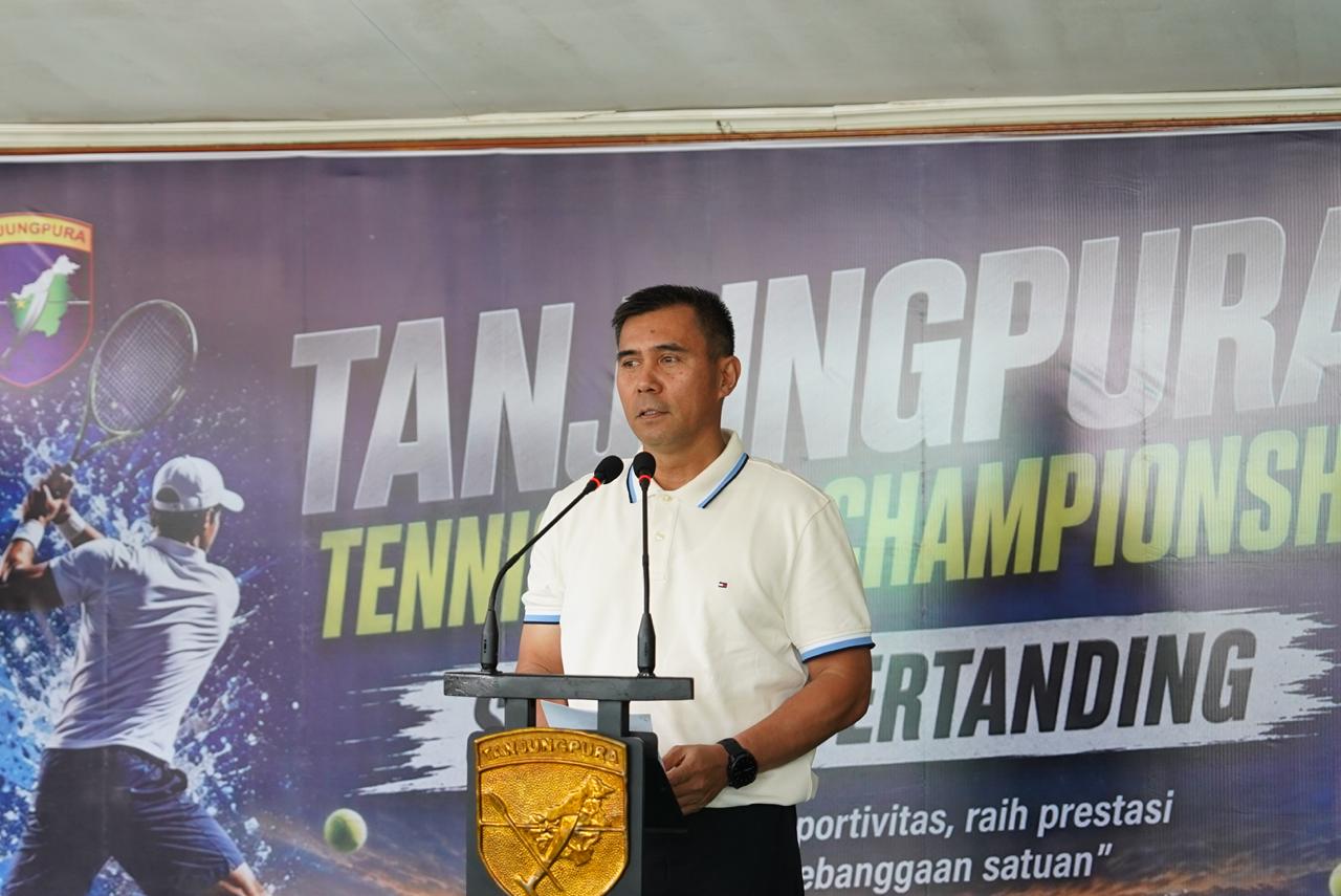 Tutup Tanjungpura Tennis Open Championship 2026, Pangdam XII/Tpr Apresiasi Semangat Juang dan Sportivitas Peserta