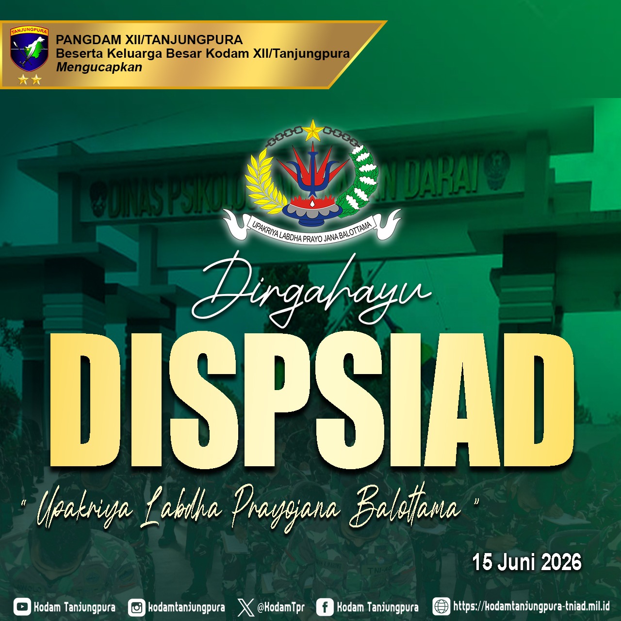 Dirgahayu DISPSIAD